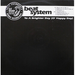 Beatsystem To A Brighter Day (O' Happy Day) USED VINYL 12INCH 33 S RPM