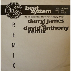 Beatsystem To A Brighter Day (O' Happy Day) USED VINYL 12INCH