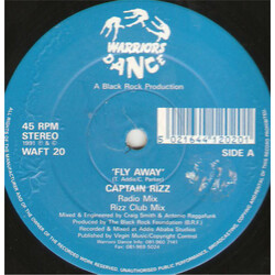 Captain Rizz Fly Away USED VINYL 12INCH 45 RPM