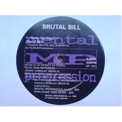 Brutal Bill Untitled USED VINYL 12INCH 33 S RPM