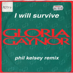 Gloria Gaynor I Will Survive (Phil Kelsey Remix) USED VINYL 7INCH 45 RPM SINGLE
