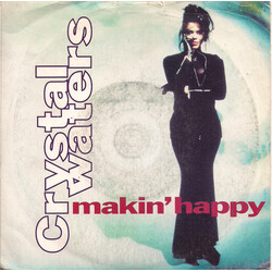 Crystal Waters Makin' Happy USED VINYL 7INCH