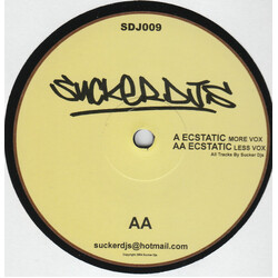 Sucker DJ's Ecstatic USED VINYL 12INCH