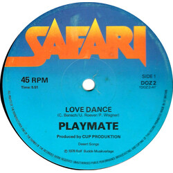 Playmate Love Dance USED VINYL 12INCH 45 RPM