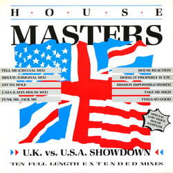 Various House Masters - UK vs. USA Showdown Vinyl LP USED