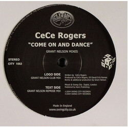 Ce Ce Rogers Come On & Dance (Grant Nelson Mixes) USED VINYL 12INCH