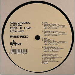 Alex Gaudino & Jerma / Lil' Love Little Love USED VINYL 12INCH 33 S RPM