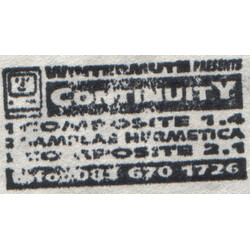 Continuity Composite / Samplae Hermetica USED VINYL 12INCH 33 S RPM 45 RPM