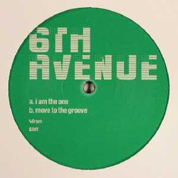 6th Avenue I Am The One / Move To The Groove USED VINYL 12INCH UNOFFICIAL RELEASE 45 RPM