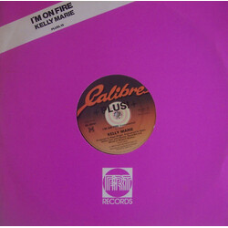 Kelly Marie I'm On Fire USED VINYL 12INCH SINGLE 45 RPM