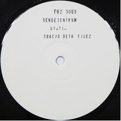 Sendezentrum Utopia USED VINYL 12INCH 33 S RPM 45 RPM WHITE LABEL