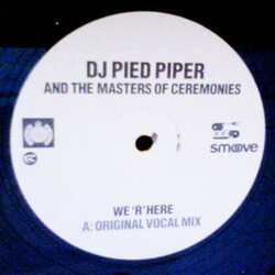 DJ Pied Piper & The Masters Of Ceremonies We 'R' Here USED VINYL 12INCH