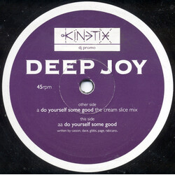 Deep Joy Do Yourself Some Good USED VINYL 12INCH 45 RPM PROMO