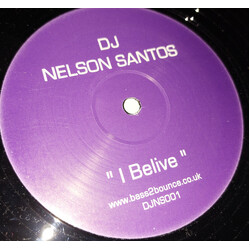 Nelson Santos I Believe USED VINYL 12INCH SINGLE SIDED