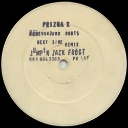 Prizna Underground Roots USED VINYL 12INCH 33 S RPM WHITE LABEL