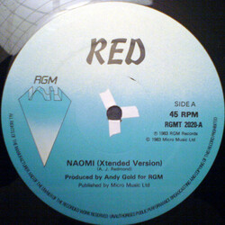 Red (3) Naomi / Ants USED VINYL 12INCH 45 RPM