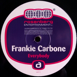 Frankie Carbone Everybody USED VINYL 12INCH 45 RPM 33 S RPM
