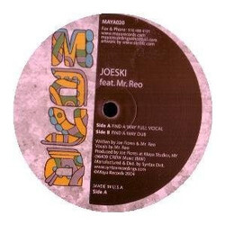 Joeski Find A Way USED VINYL 12INCH 45 RPM