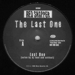 Red Snapper The Last One USED VINYL 12INCH 45 RPM PROMO SAMPLER