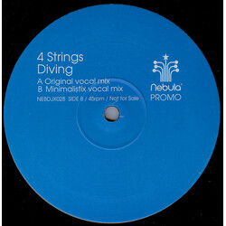 4 Strings Diving USED VINYL 12INCH PROMO 45 RPM