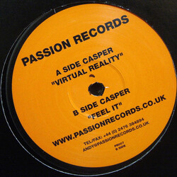 Casper (2) Virtual Reality / Feel It USED VINYL 12INCH
