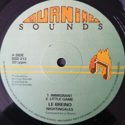 Le Breino / Nightingales (2) Immigrant / Little Game / Prove It Girl / Quiet USED VINYL 12INCH 33 S RPM EP