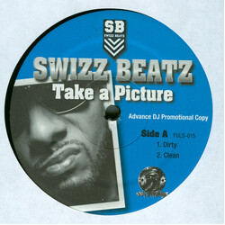 Swizz Beatz Take A Picture USED VINYL 12INCH PROMO
