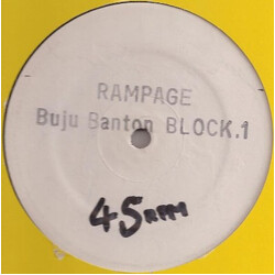 Buju Banton Rampage USED VINYL 12INCH 45 RPM