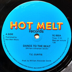 T.C. Curtis Dance To The Beat USED VINYL 12INCH 45 RPM