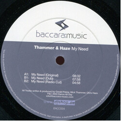 Thammer & Haze My Need USED VINYL 12INCH