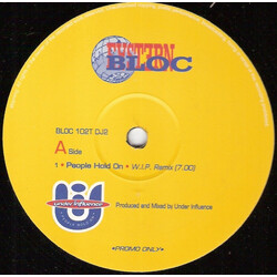 Under Influence People Hold On USED VINYL 12INCH PROMO