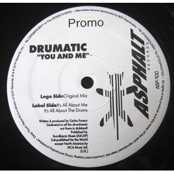 Drumatic You And Me USED VINYL 12INCH PROMO
