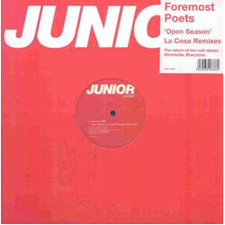 Foremost Poets Open Season (La Cosa Remixes) USED VINYL 12INCH