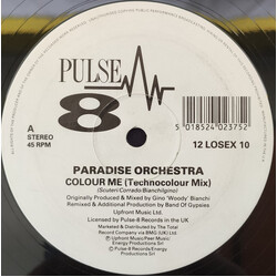 Paradise Orchestra Colour Me USED VINYL 12INCH 45 RPM STEREO