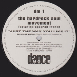 Hardrock Soul Movement / Deborah Ffrench Just The Way You Like It USED VINYL 12INCH 45 RPM