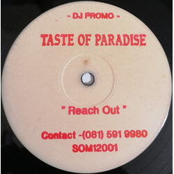 Taste Of Paradise Reach Out USED VINYL 12INCH PROMO