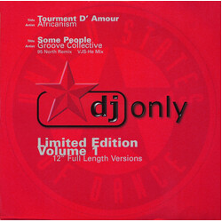 Africanism / Groove Collective Tourment D'Amour / Some People (DJ Only Vol. 1) USED VINYL 12INCH 33 S RPM LIMITED EDITION