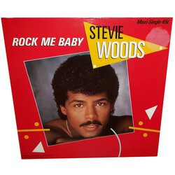 Stevie Woods Rock Me Baby USED VINYL 12INCH 45 RPM MAXI-SINGLE