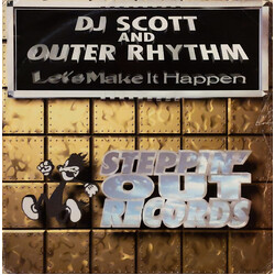 DJ Scott / Outer Rhythm Let's Make It Happen USED VINYL 12INCH 33 S RPM