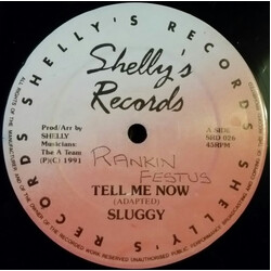 Sluggy Ranks / Louie Rankin Tell Me Now / Hot Me Coming USED VINYL 12INCH 45 RPM