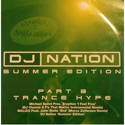 Various DJ Nation Summer Edition (Part 3) USED VINYL 12INCH 33 S RPM 45 RPM