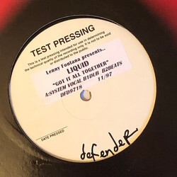 Lenny Fontana / Liquid (5) Got It All Together USED VINYL 12INCH 45 RPM TEST PRESSING