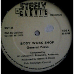 General Pecos Body Work Shop USED VINYL 12INCH 45 RPM