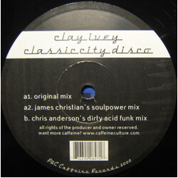 Clay Ivey Classic City Disco USED VINYL 12INCH