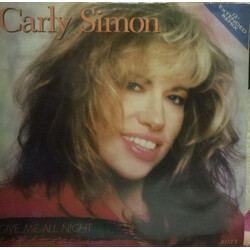 Carly Simon Give Me All Night (Extended Mix) USED VINYL 12INCH