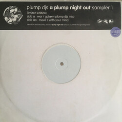Plump DJs A Plump Night Out (Sampler 1) USED VINYL 12INCH SAMPLER WHITE LABEL
