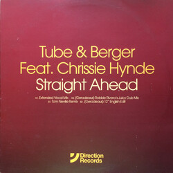 Tube & Berger / Chrissie Hynde Straight Ahead USED VINYL 12INCH 33 S RPM