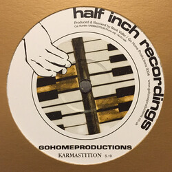 Go Home Productions Karmastition USED VINYL 12INCH SINGLE SIDED LIMITED EDITION WHITE LABEL