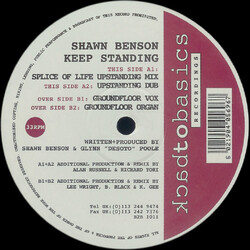 Shawn Benson Keep Standing USED VINYL 12INCH