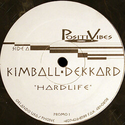 Kimball & Dekkard Hardlife / Lushlife USED VINYL 12INCH PROMO 33 S RPM